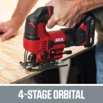 SKIL 20V PWRCORE Cordless Jigsaw Kit with 2.0 Ah Battery and Charger thumbnail 5