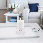 ROOT CANDLES A.I. Root Timberline White Pillar Candle, 3 in. x 3 in. thumbnail 1