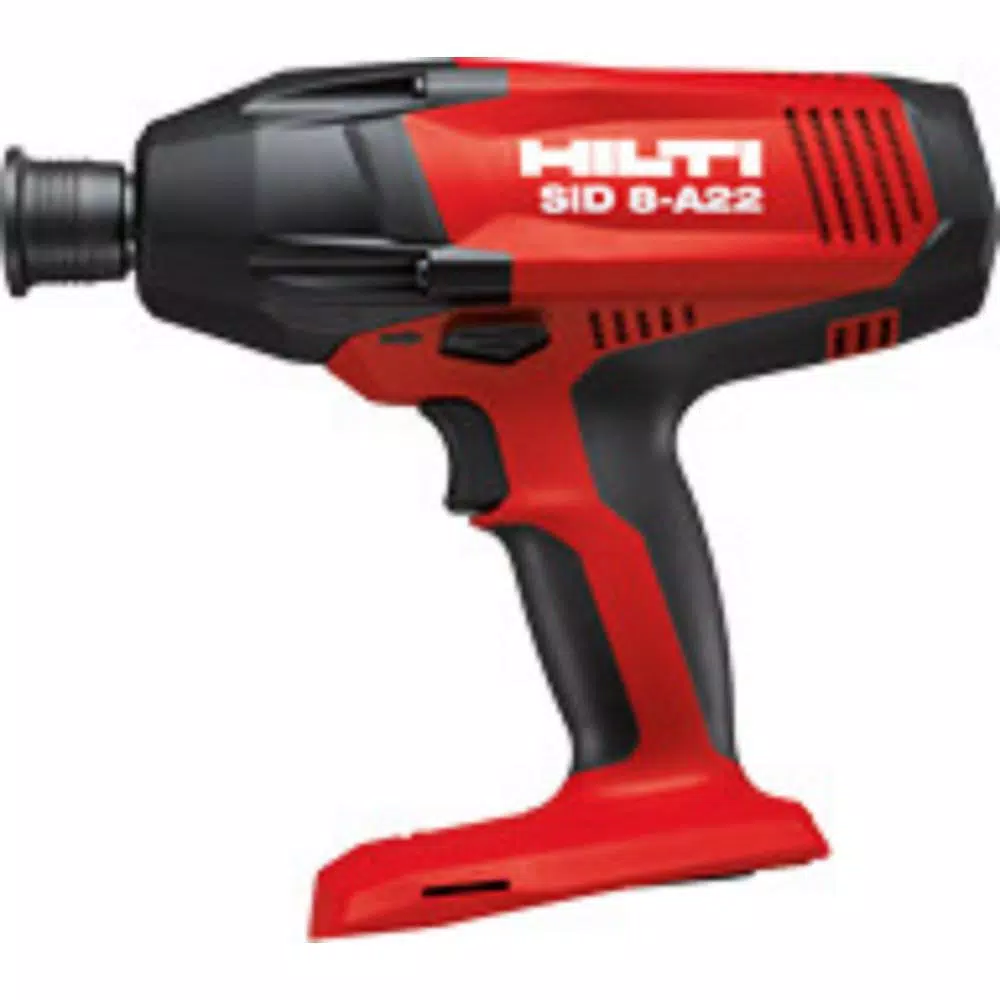 Hilti SID 8-A22 22V Lithium-Ion Cordless Impact Driver, 7/16 in. Hex Tool Body