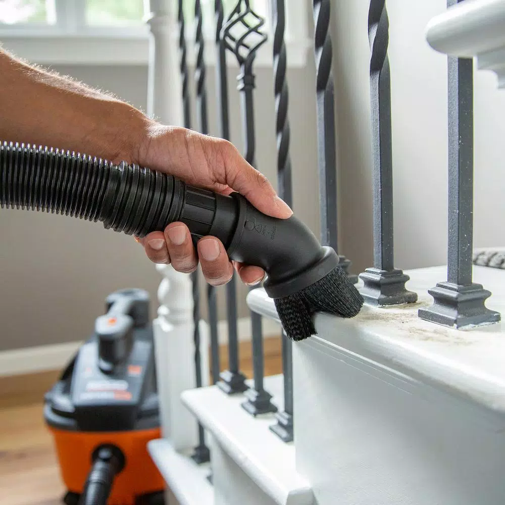 RIDGID 1-7/8 in. Dusting Brush and Crevice Tool Vacuum Attachment Kit