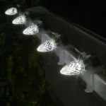 Wintergreen Lighting OptiCore C7 LED Cool White Faceted Christmas Light Bulbs, 25-Pack thumbnail 3