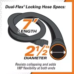 RIDGID 10 Gal. 6.0 Peak HP Stainless Steel Wet/Dry Shop Vacuum with Locking Accessories thumbnail 9