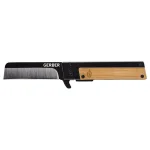Gerber Quadrant 2.7 in. Straight Edge Sheepsfoot Pocket Knife with Bamboo Handle thumbnail 1
