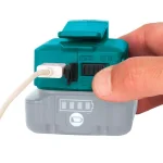 Makita ADP06 12V MAX CXT Lithium-Ion Cordless USB Power Source thumbnail 4