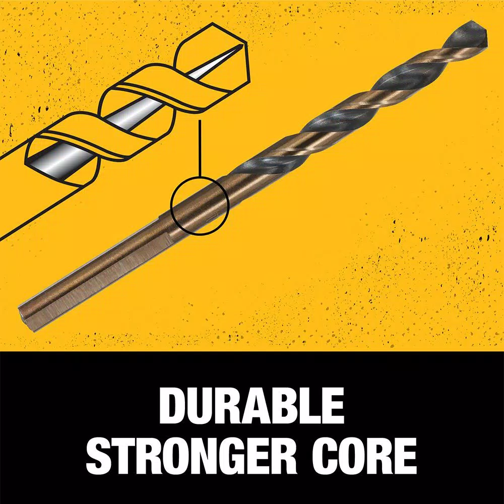 DEWALT 4-1/2 in. Metal & Stainless Cutting Wheel (10-Pack) and 14-Piece Black Oxide Drill Bit Set