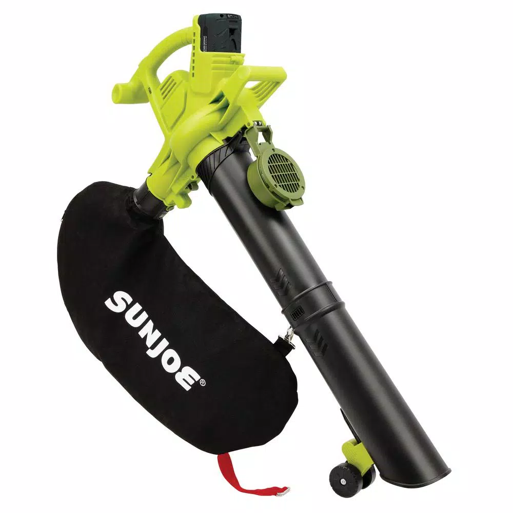 Sun Joe iONBV-XR 40V Cordless 3-in-1 Blower, Vacuum, and Mulcher Kit with 5.0 Ah Battery and Charger