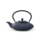Bredemeijer Blue Xilin Cast Iron Teapot with Stainless Steel Filter, 24 fl. oz. thumbnail 1