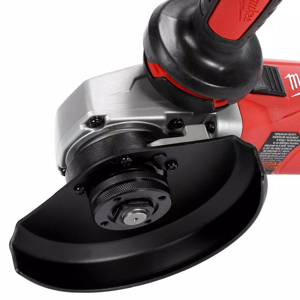 Milwaukee 13 Amp 5 in. Small Angle Grinder with Variable Speed and Dial Control