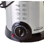 Brentwood 1.1 Qt. Stainless Steel Electric Deep Fryer, 1000W, 1L Capacity thumbnail 5
