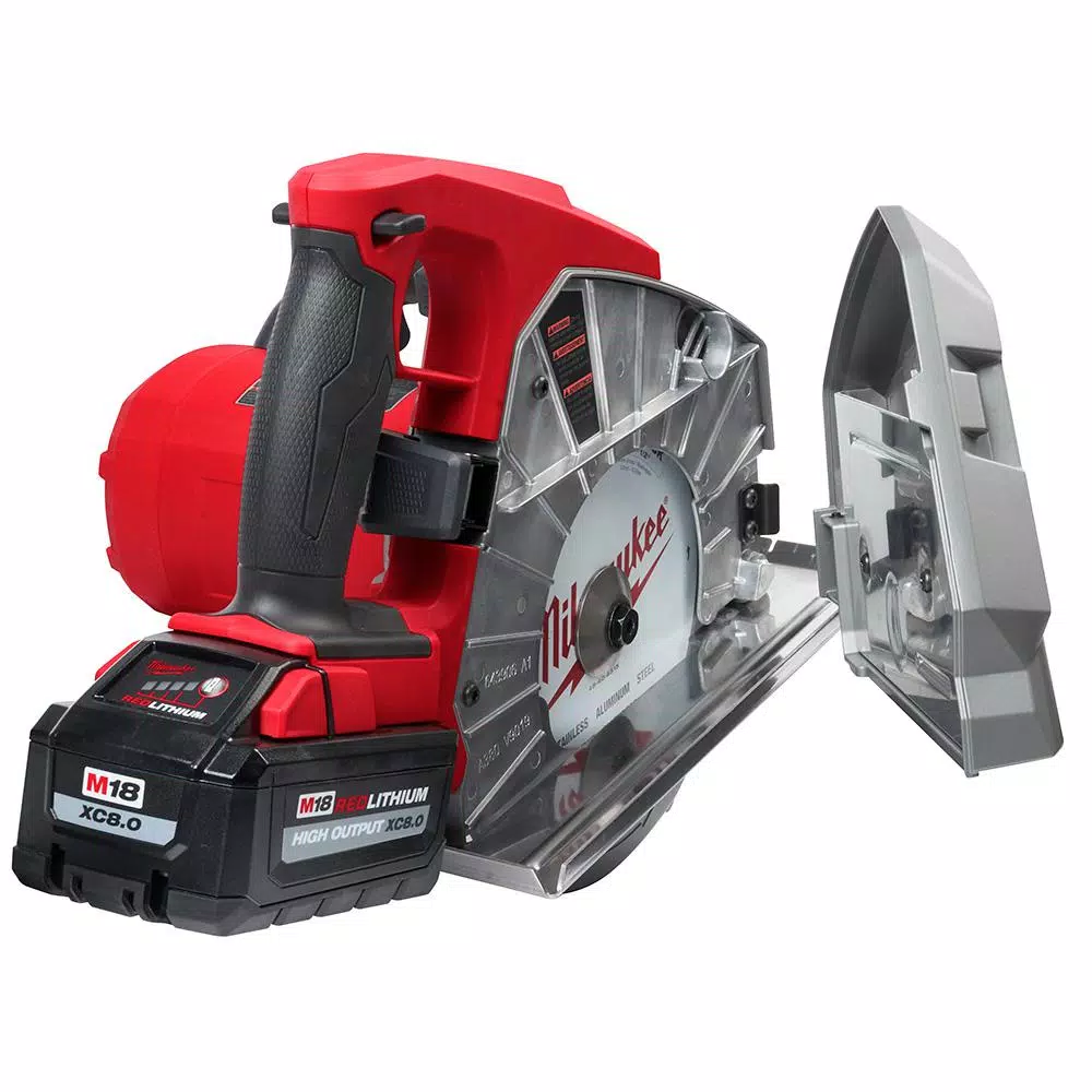 Milwaukee M18 FUEL 8 in. Metal Cutting Circular Saw Kit with 8.0 Ah Battery and Rapid Charger