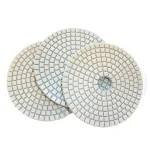 Unbranded JHX 4 in. 3-Step Diamond Polishing Pads, Dry/Wet, 3-Set thumbnail 1