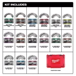 Milwaukee M18 FORCE LOGIC 600 MCM Copper U-Style Die Kit, #8 - 600 MCM thumbnail 2
