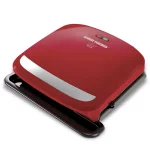 George Foreman GRP360R 60 sq. in. Indoor Countertop Grill and Panini Press, Red thumbnail 1