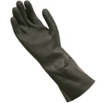 Grease Monkey Pro Cleaning Neoprene Multi-Purpose Gloves, Long Cuff, Black, XL thumbnail 1