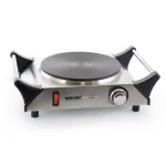 Better Chef Single Burner Stainless Steel 8 in. Portable Electric Hot Plate, 1500W thumbnail 1