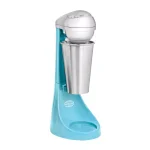 Nostalgia MLKS100BL 100-Watt 2-Speed Milkshake Maker and Immersion Blender, Blue thumbnail 1