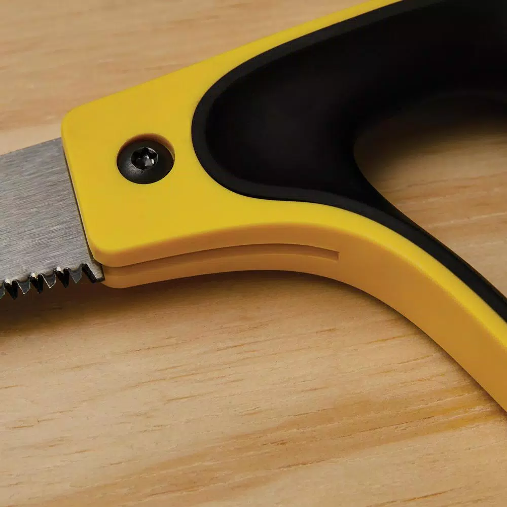 Stanley 12 in. Compass Saw with Triple-Ground Teeth and Bi-Material Handle