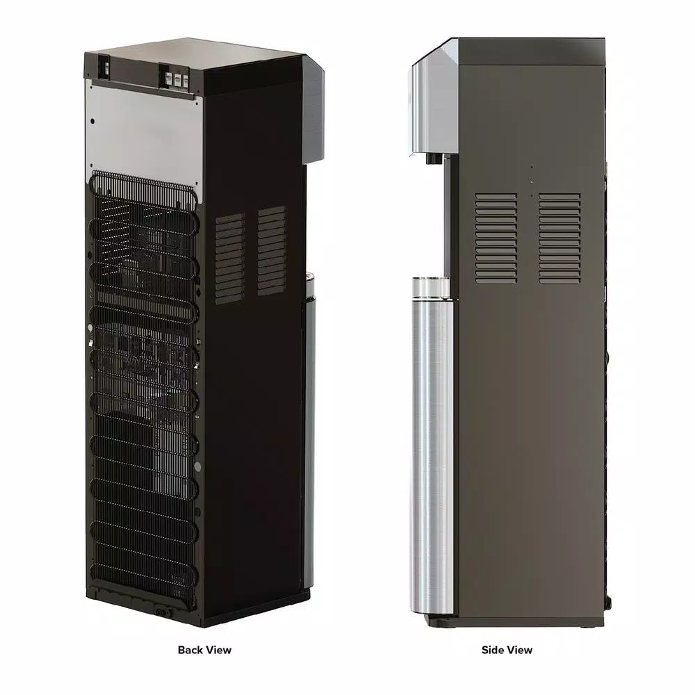 Brio Moderna Tri-Temp Bottleless Water Cooler with UV Self-Cleaning & Stainless Steel Finish