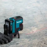 Makita 12V MAX CXT Self-Leveling Red Beam Cross-Line and 4-Point Laser Kit (2.0 Ah) thumbnail 3