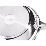 Ozeri Earth Restaurant Edition 12 in. 3-Ply Stainless Steel Frying Pan thumbnail 6