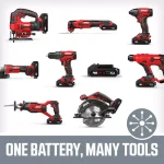 SKIL 20V PWRCORE SDS Plus Rotary Hammer Drill Kit with 2.0 Ah Battery and Charger thumbnail 6