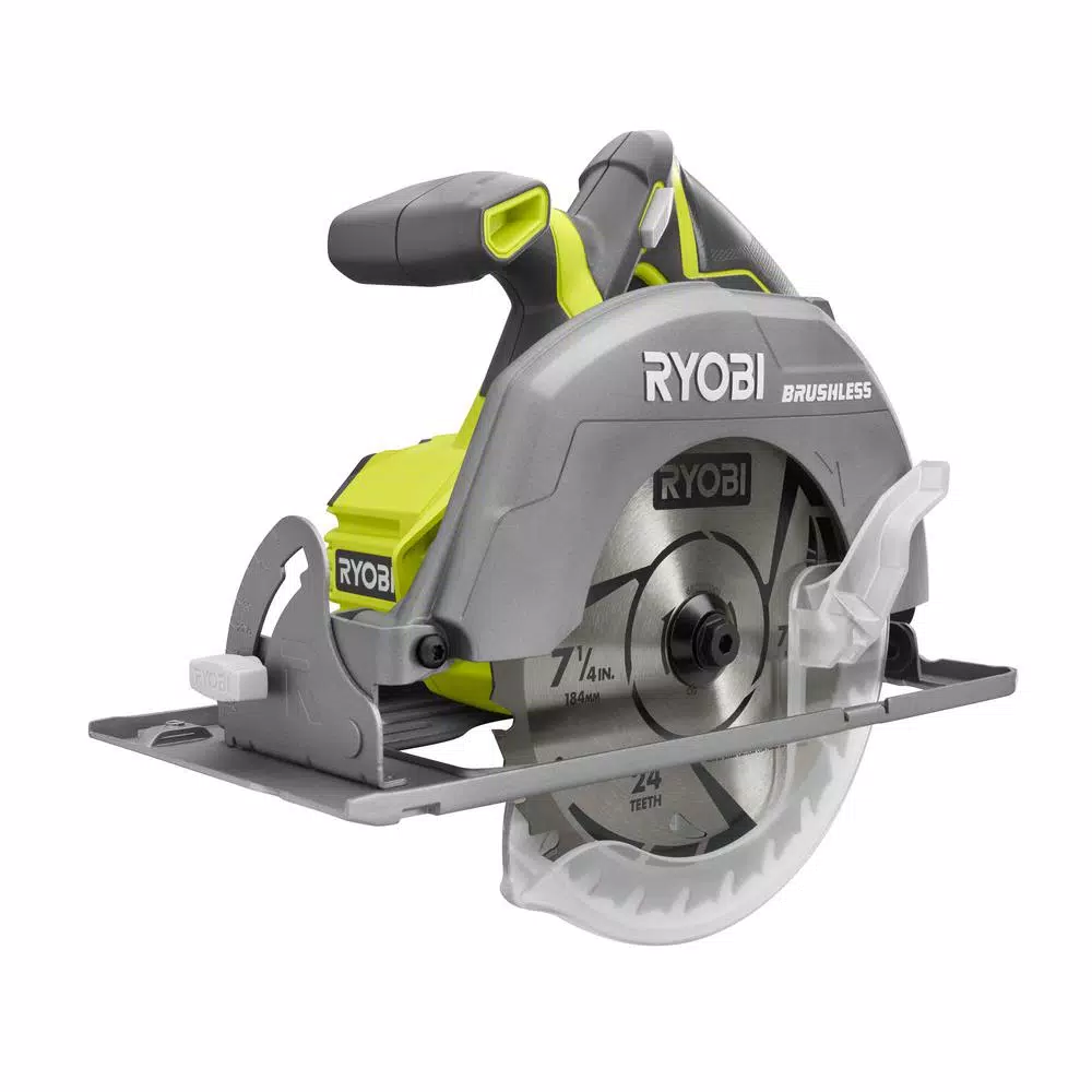 RYOBI 18V ONE+ Brushless 7-1/4 in. Cordless Circular Saw (Tool Only)