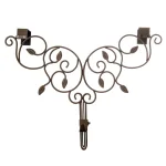 Village Lighting Company Ivy Adjustable Wreath Hanger - Durable Wrought Iron Door Hook thumbnail 1