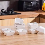 MALACASA 2.5 in. White Porcelain Ramekins Set of 12, Ceramic Souffle Dishes and Serving Bowls thumbnail 5