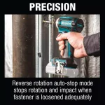 Makita 18V LXT Brushless 4-Speed Impact Driver Bundle with ImpactXPS 10-Pc Socket and 45-Pc Bit Set thumbnail 8