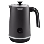 DeLonghi De'Longhi EMF1BK Electric Milk Frother, Matte Black Metal, Hot and Cold Frothing thumbnail 1