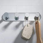 KRAUS Elie 4-Hook Bathroom Robe and Towel Rack, Chrome thumbnail 8