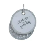 Kay Dee Lisa Audit Watercolor Floral Gray Cotton Kitchen Textile Set - 4 Piece Set thumbnail 3
