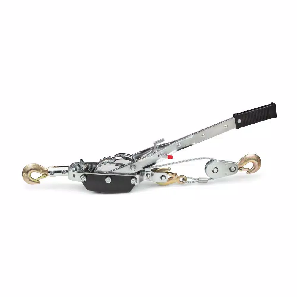 TEKTON 4 Ton Dual Gear Power Puller with 1/4 in. Aircraft-Grade Steel Cable