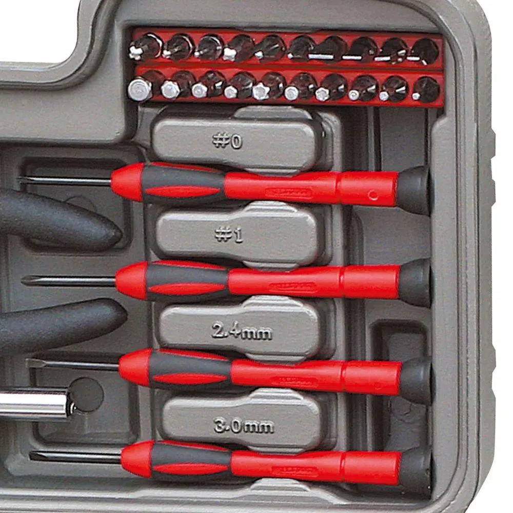 Apollo 39-Piece General Homeowner Hand Tool Set with Blow Molded Case