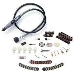 Dremel 130-Piece Rotary Tool Accessory Kit with 36 in. Flex-Shaft Attachment thumbnail 1