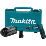 Makita 7.2V Lithium-Ion Cordless 1/4 in. Hex Driver-Drill Kit with Auto-Stop Clutch thumbnail 1