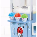 Nostalgia SCC200 Vintage Collection Snow Cone Machine Cart, 53 in., Blue thumbnail 3