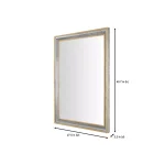 Home Decorators Collection Large Rectangle Galvanized Antiqued Farmhouse Accent Mirror thumbnail 2