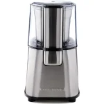 Ovente Electric Coffee Grinder, 200W Multi-Purpose Blade Grinder, Silver thumbnail 1