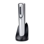 BergHOFF Geminis Electric Wine Opener with Charging Stand and Foil Cutter - Black thumbnail 4