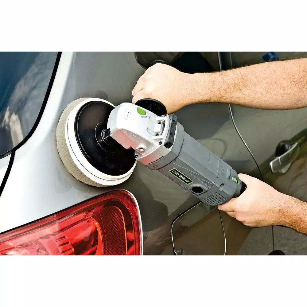 Genesis 11 Amp 7 in. Variable Speed Sander and Polisher with Dual-Position Assist Handle
