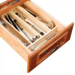 Home Decorators Collection Natural Maple Solid Hardwood Utensil Tray Divider for 21 in. Drawer thumbnail 1