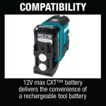 Makita 12V MAX CXT Self-Leveling Red Cross-Line Laser Kit (2.0 Ah) thumbnail 14