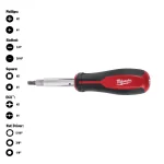 Milwaukee 11-in-1 Multi-Tip Screwdriver with ECX Driver Bits thumbnail 1
