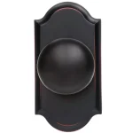 Weslock Impresa Oil Rubbed Bronze Premiere Half-Dummy Door Knob thumbnail 3