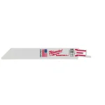 Milwaukee 6 in. 18 TPI Metal Cutting Reciprocating Saw Blades, 5-Pack thumbnail 3