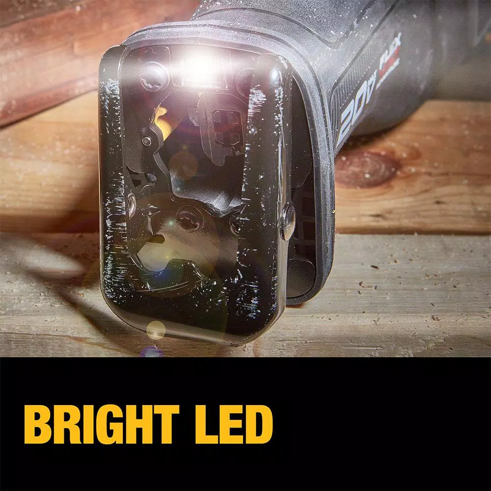 DEWALT 20V MAX Brushless Reciprocating Saw Kit with FLEXVOLT Advantage & 6.0Ah Battery