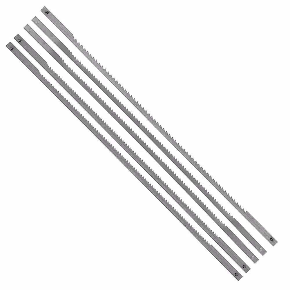 Husky 6.5 in. Coping Saw Blade Assortment Set, 6-Pack Alloy Tool Steel Replacement Blades