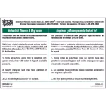 Simple Green Industrial Cleaner and Degreaser Secondary Labels, Bilingual, 10-Pack thumbnail 1