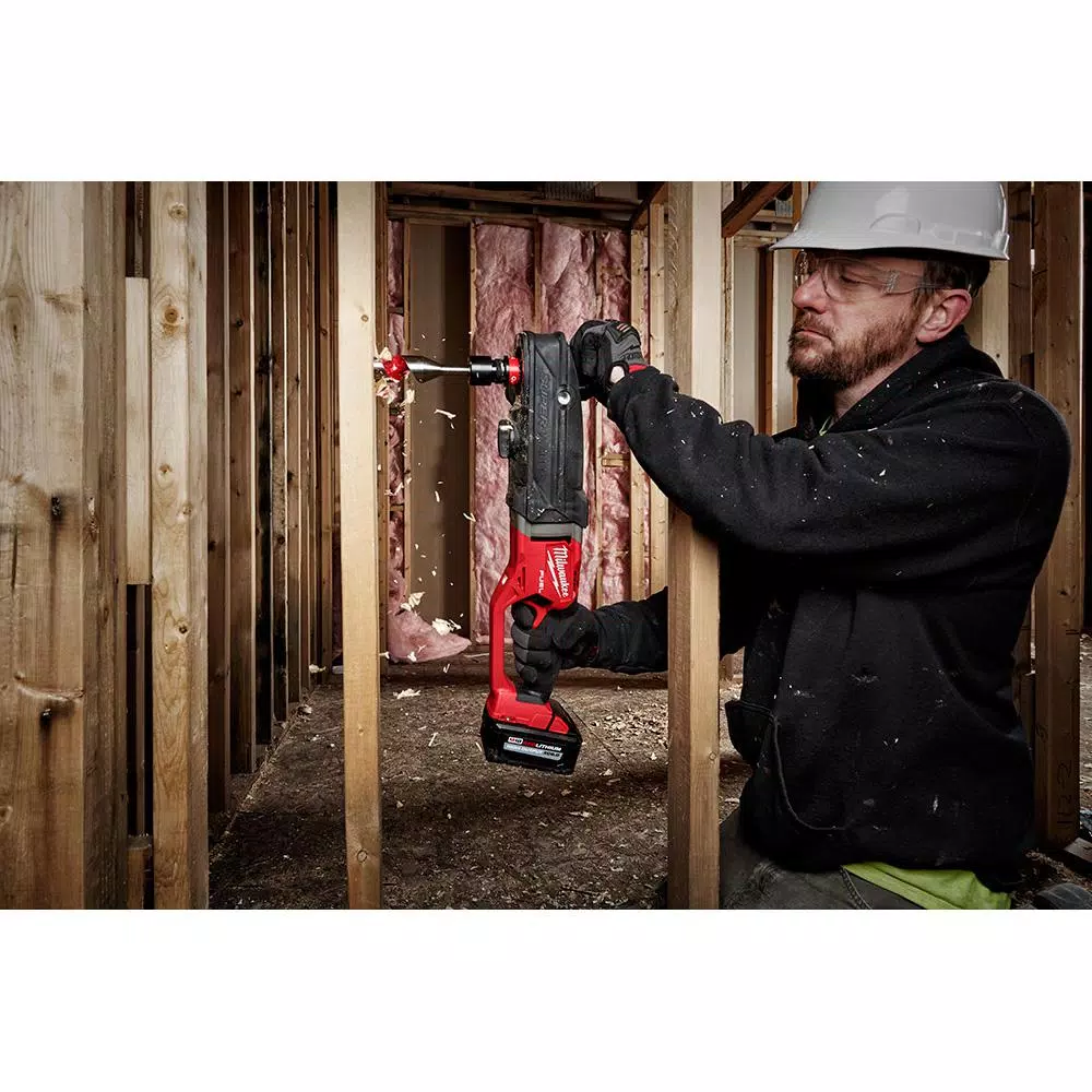 Milwaukee M18 FUEL Gen 2 SUPER HAWG 7/16 in. Right Angle Drill QUIK-LOK Kit